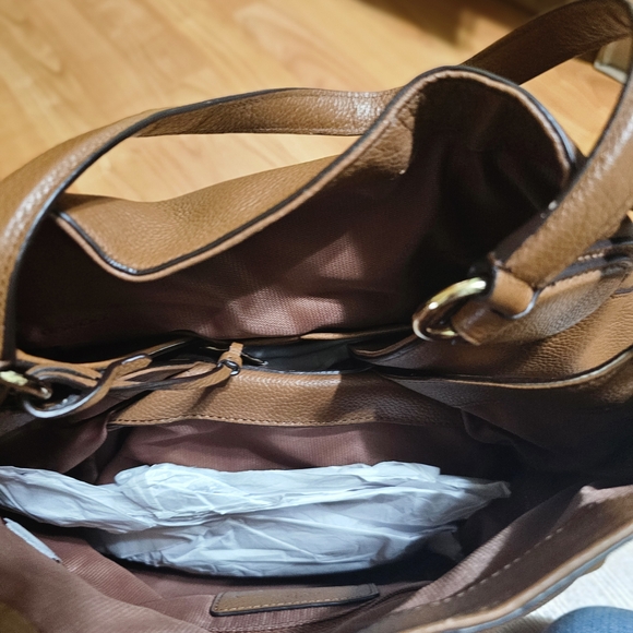 Coach Tan Leather Shoulder Bag - Picture 5 of 5